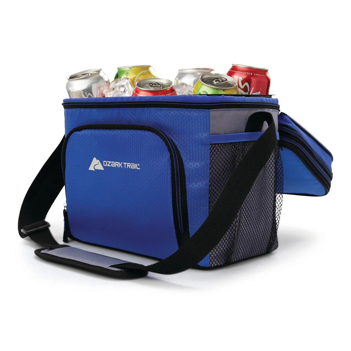 Blue 12-Can Soft-Sided Cooler K594