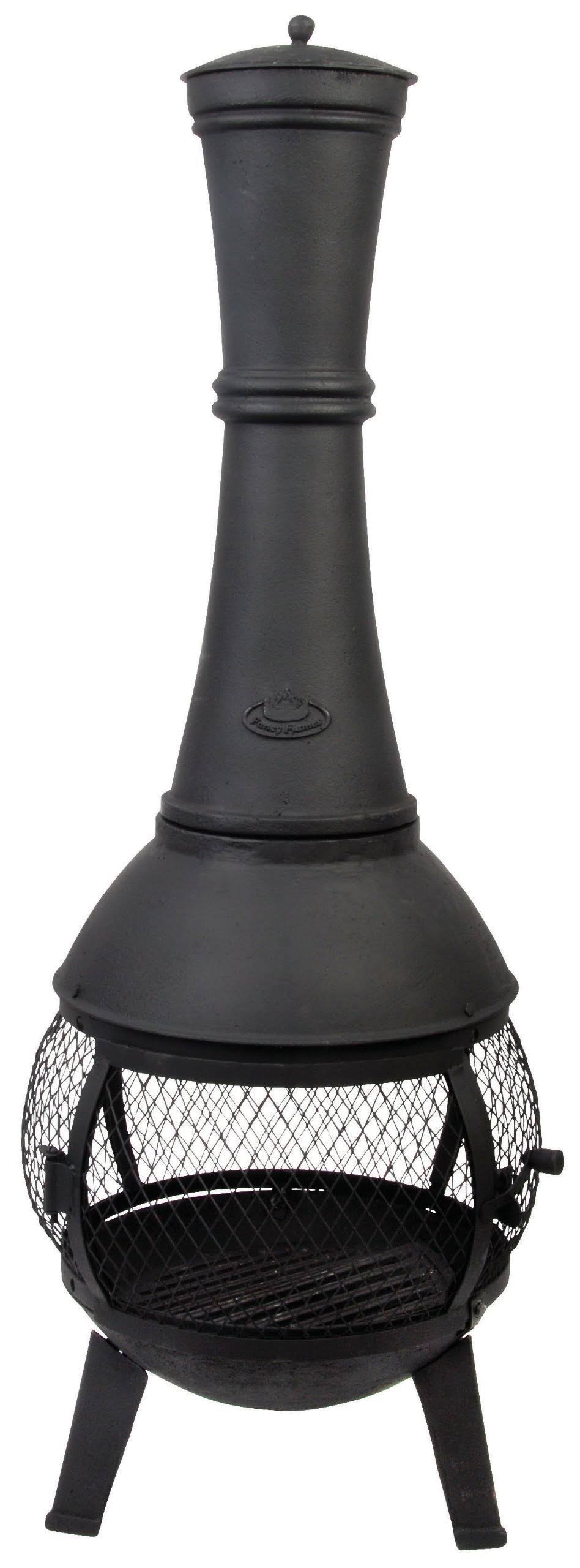 Cast Iron Wood Burning Chiminea K665