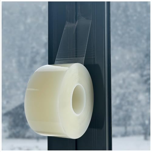 Transparent Window Weather Sealing Tape, 3 Inch x 55 Yards B10701