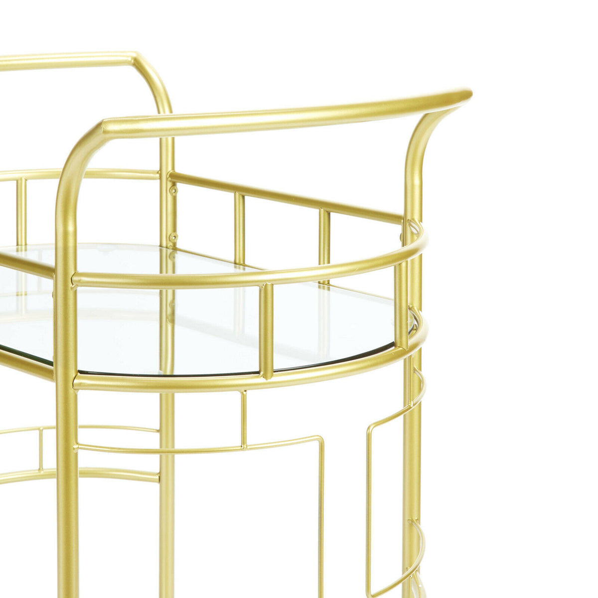 Gold 2-Tier Bar Cart G56422
