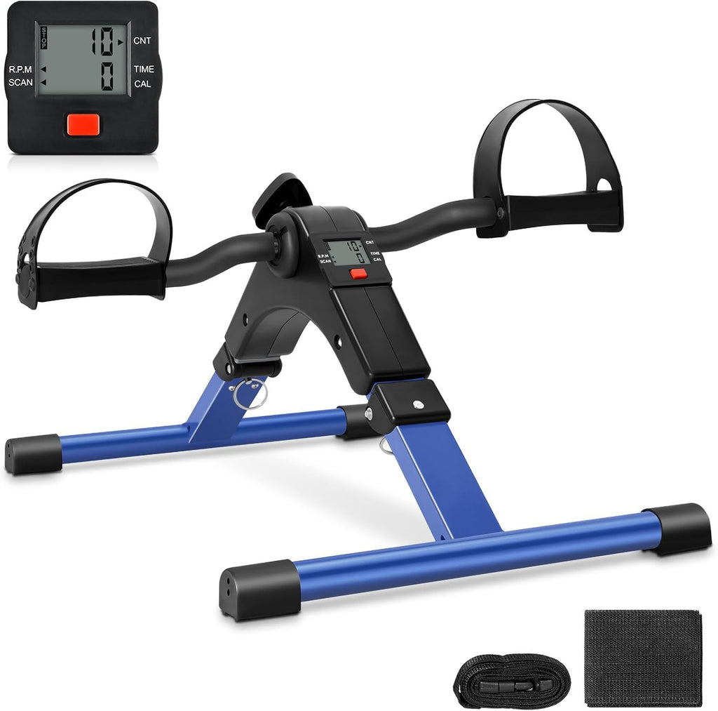 Folding Pedal Exerciser Under Desk Bike I540