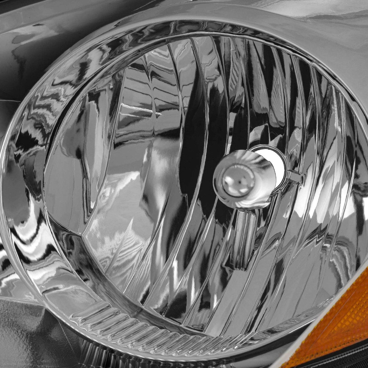Chrome Housing Headlights Replacement Assembly H392635