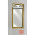 17 in. x 34 in. Recessed Single Door Cabinet with Traditional Lights K69777