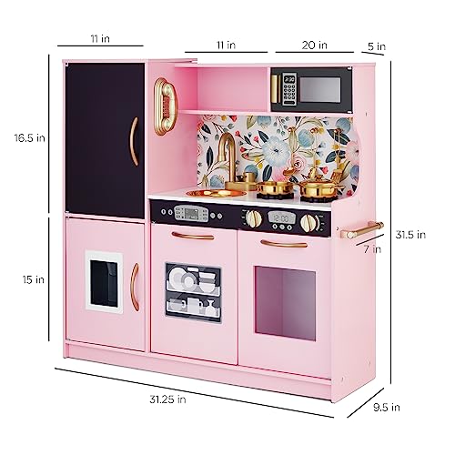 Wooden Pretend Play Kitchen Toy Set L860137