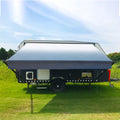 18 Feet Blue Shale Vinyl RV Awning Replacement V3322