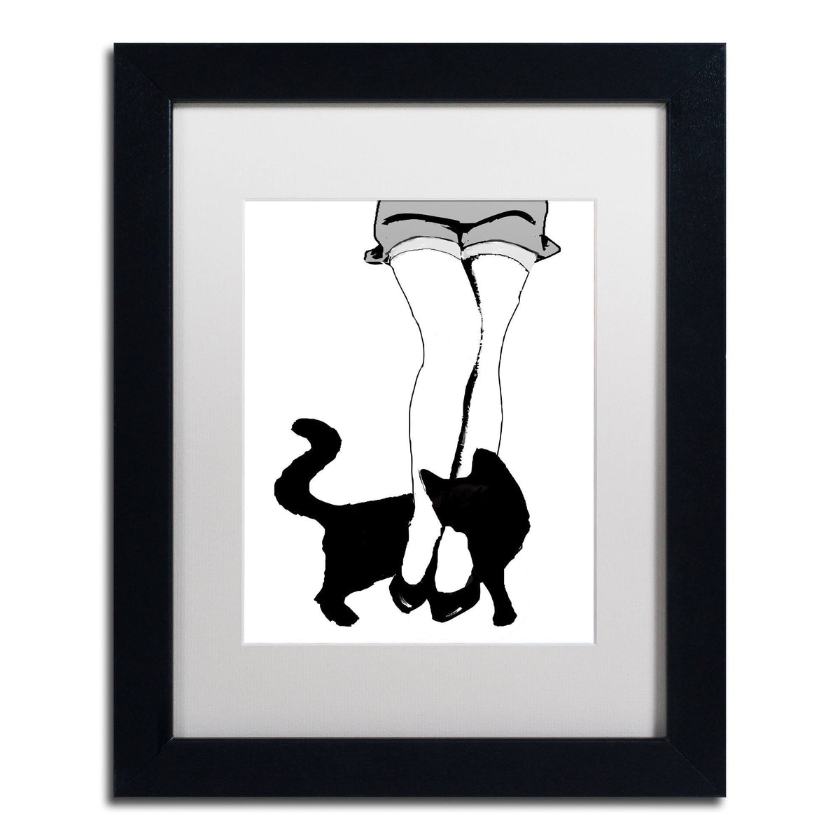 Framed Graphic Art X9883