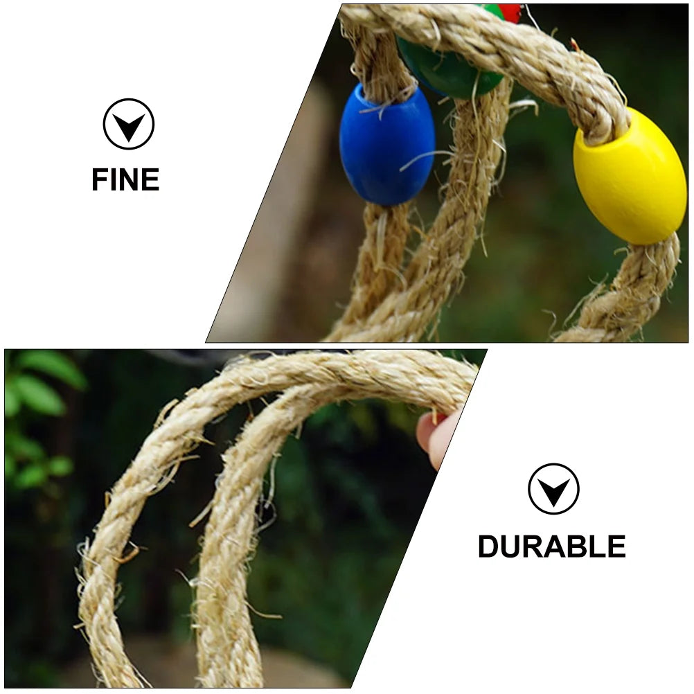 10 PCS Throwing Ring Toys Carnival Rings E4749