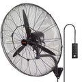 Wall-Mount Misting Fan 30 in. 3-Speed 9500 CFM Waterproof Oscillating Industrial Wall Fan X3045