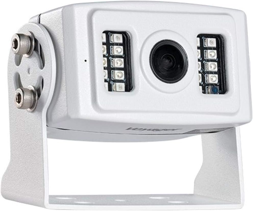 White Rear Color Camera with Built-in Microphone, Waterproof L490