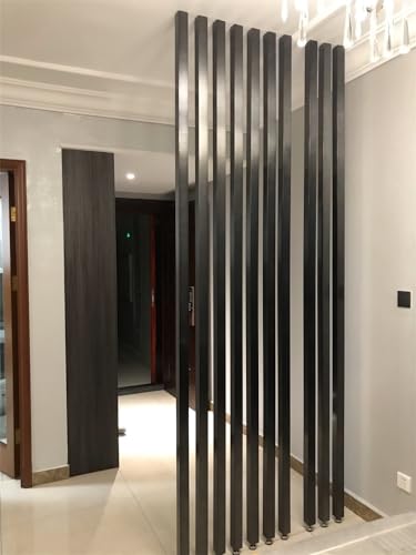Wooden Slats Room Divider L581890