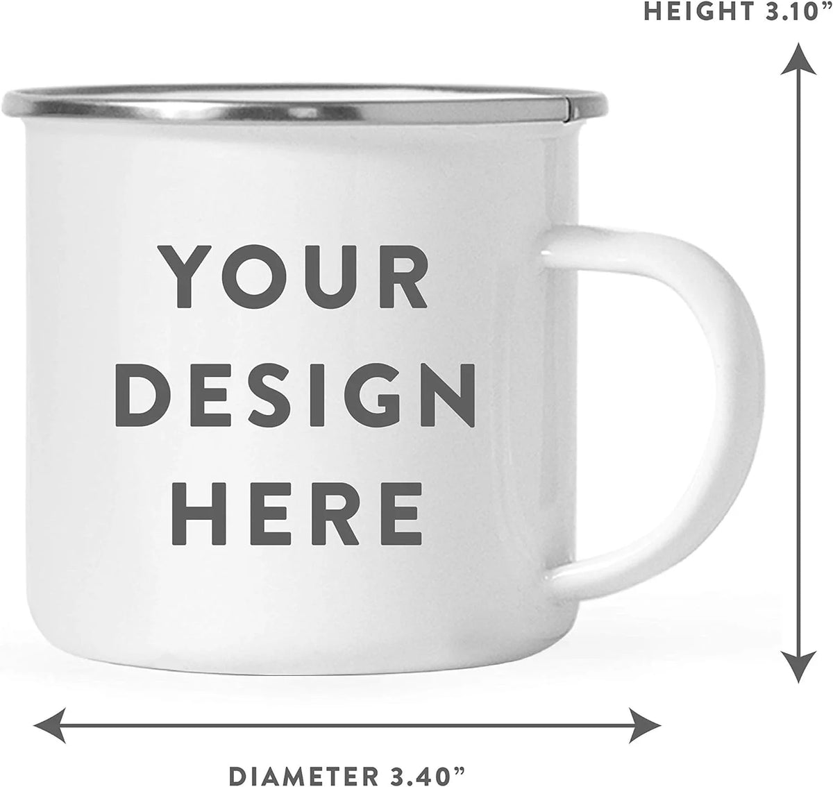 Stainless Steel Campfire Coffee Mugs Gift Set, 2-Pack T51293