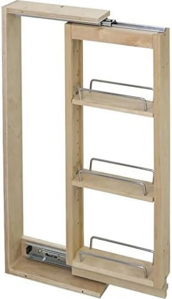 Wall Cabinet Filler Pullout Hard Maple J8969