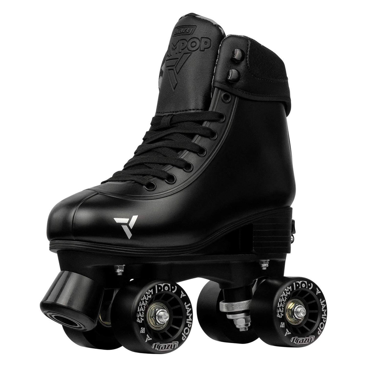 Adjustable Roller Skates Black Size 12 U870