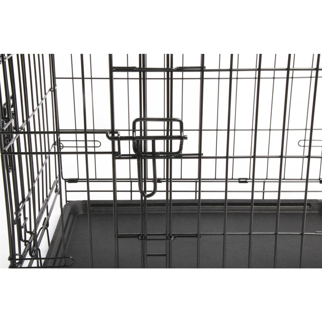 2-Door Folding Dog Crate R6412