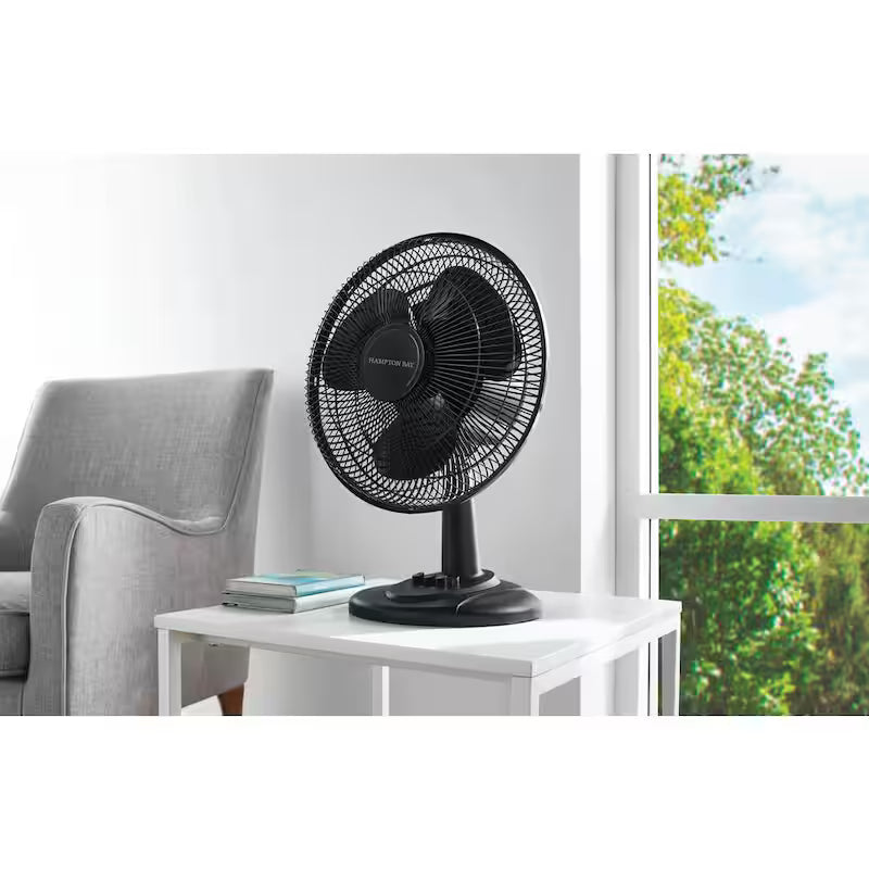 3 Speed Oscillating Desk Fan D877