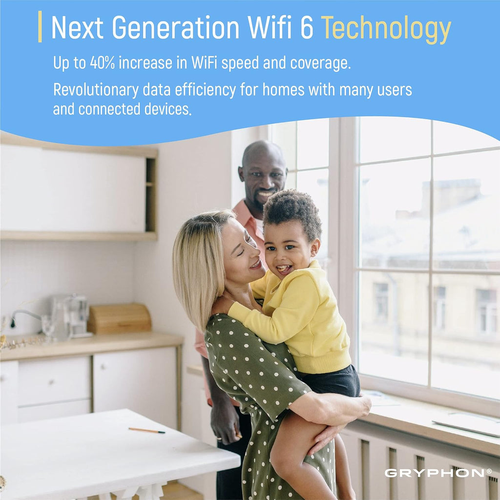 Tri-Band Mesh WiFi 6 System 2 Pack V75346