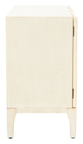 Antique White 2 Door 1 Shelf Chest T226