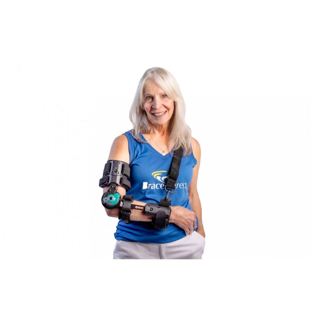 Adjustable Hinged Elbow Brace with Shoulder Sling Pack of 2 R4658