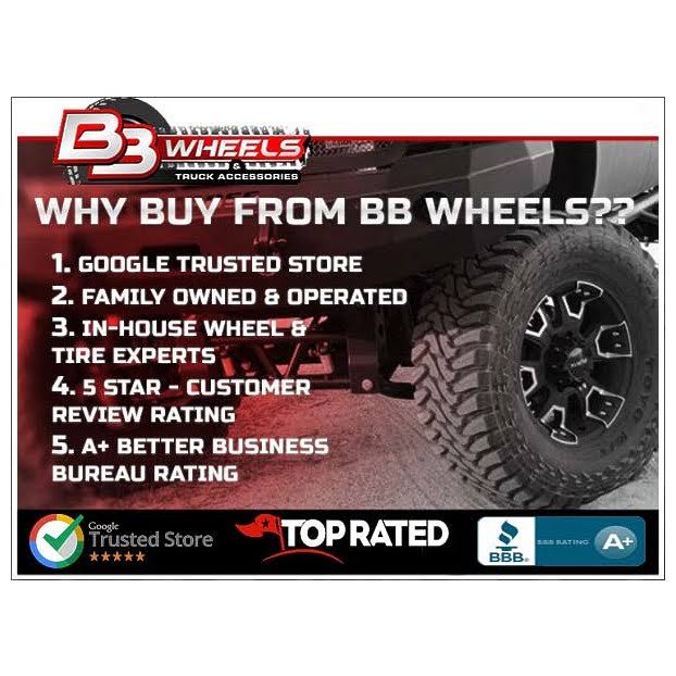 Black Wheel Rim B4534