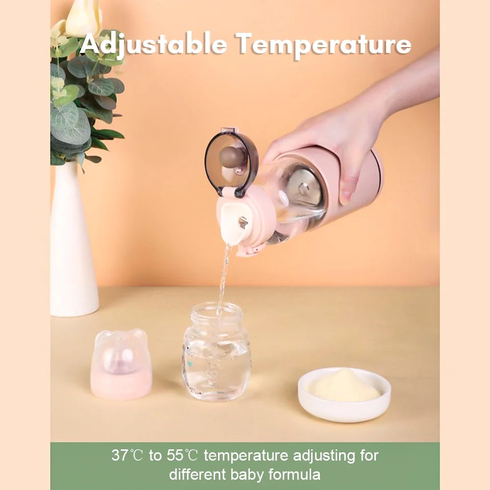 Portable Warmer for Formula 300ml Capacity Wireless Instant Warmer Electric Kettle E5904