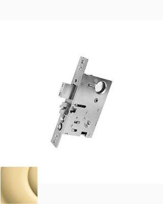 Non Lacquered Brass Mortise Lock S46717