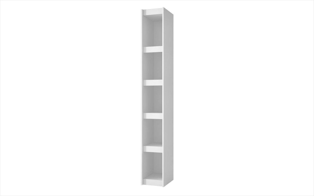 White 5 Shelves Bookcase N43737