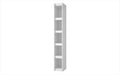 White 5 Shelves Bookcase N43737