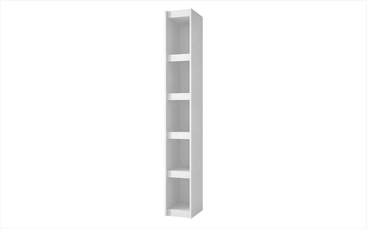 White 5 Shelves Bookcase N43737