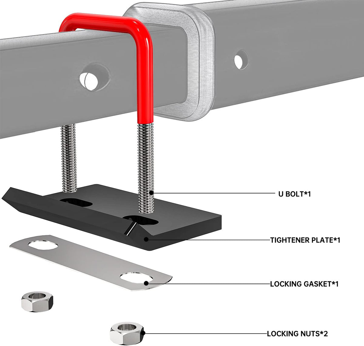 4 Bike Hitch Mount Bike Rack E4021