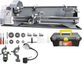 8.3'' x 29.5'' Benchtop Metal Lathe with Tool Box R505050