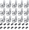 16 Pieces Keyed Alike Zinc Alloy Cam Lock with 32 Keys D637