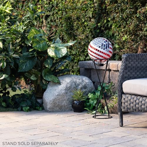 10" Diameter Glass Mosaic Gazing Globe G786