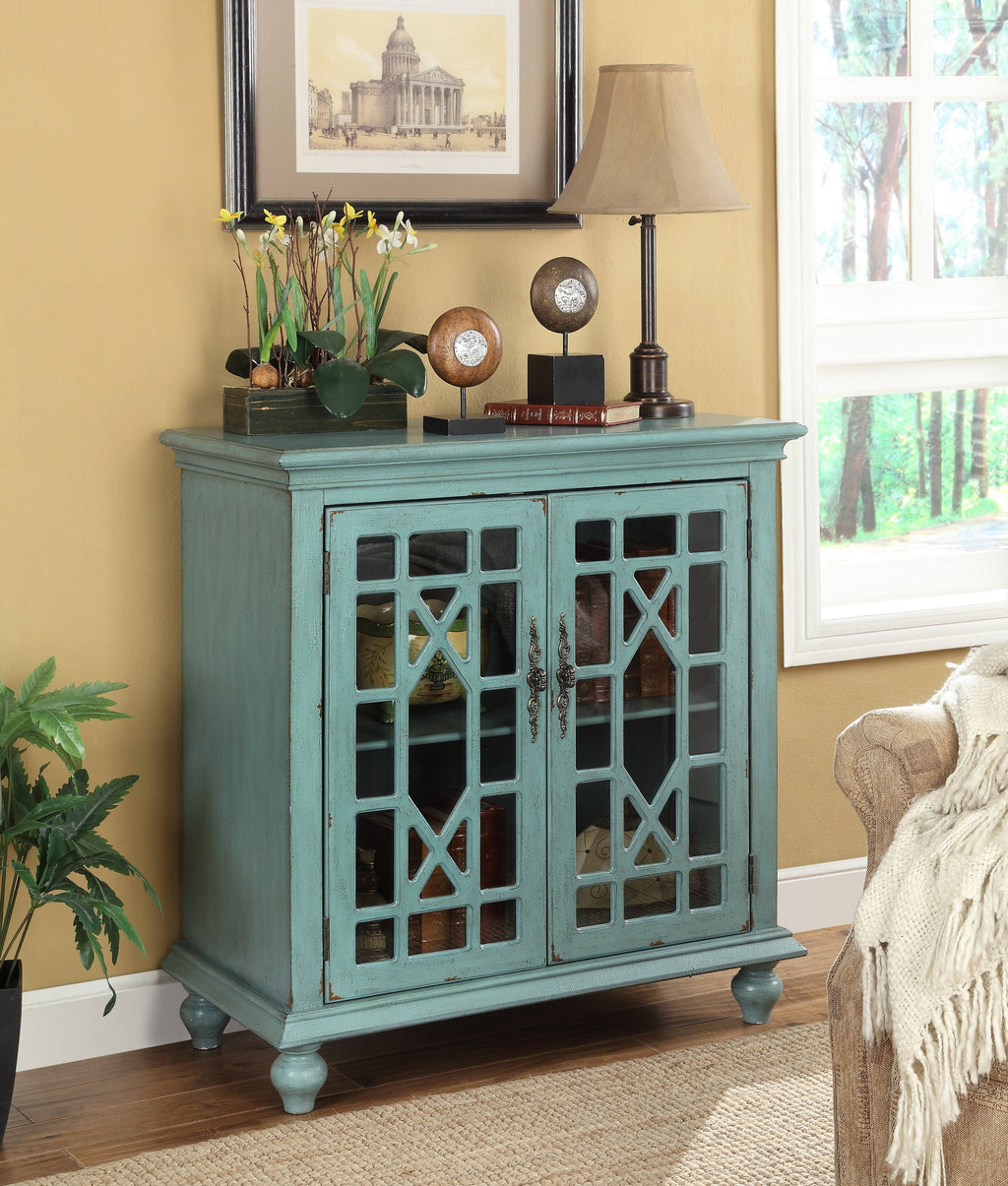 Blue Two Door Cabinet L70826
