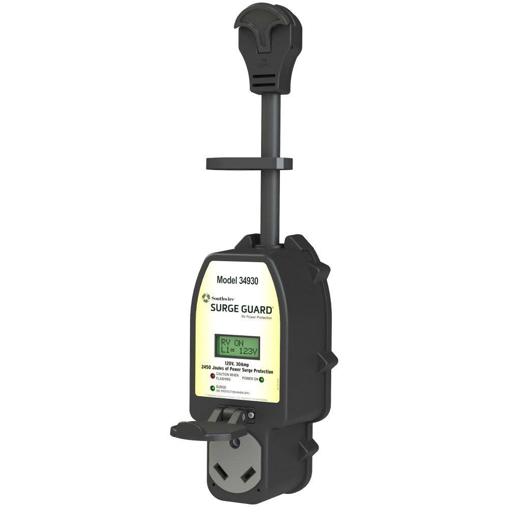 Surge Protector 30A Portable with LCD Display O8440