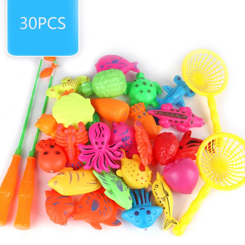 Magnetic Fishing Toys Plastic Fish Rod Set W1255