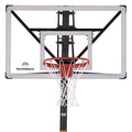 54" and 60" In-Ground Basketball Hoops with Adjustable-Height Basketball Goal Backboard X920