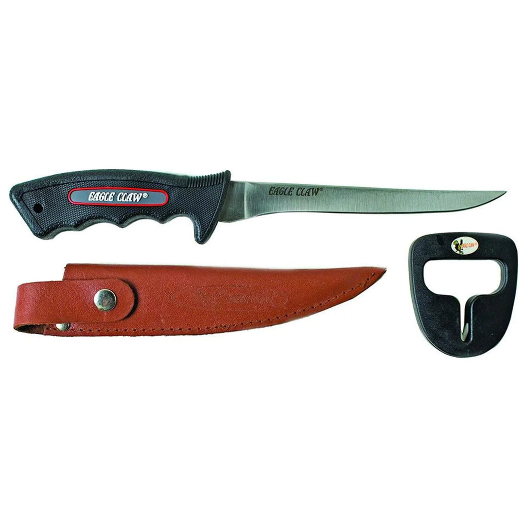 Fillet Knife 6-1/4" SS Blade Soft Handle F860