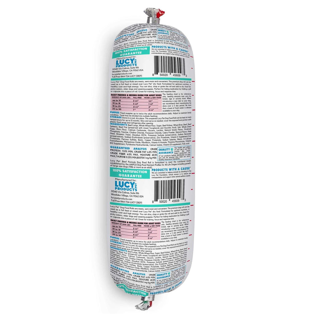 Beef Dog Food Roll V859055
