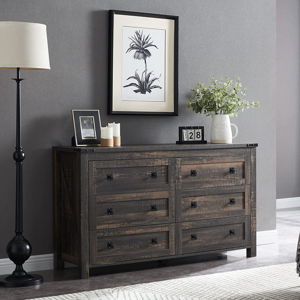 6 Drawer Wood Dresser W697250