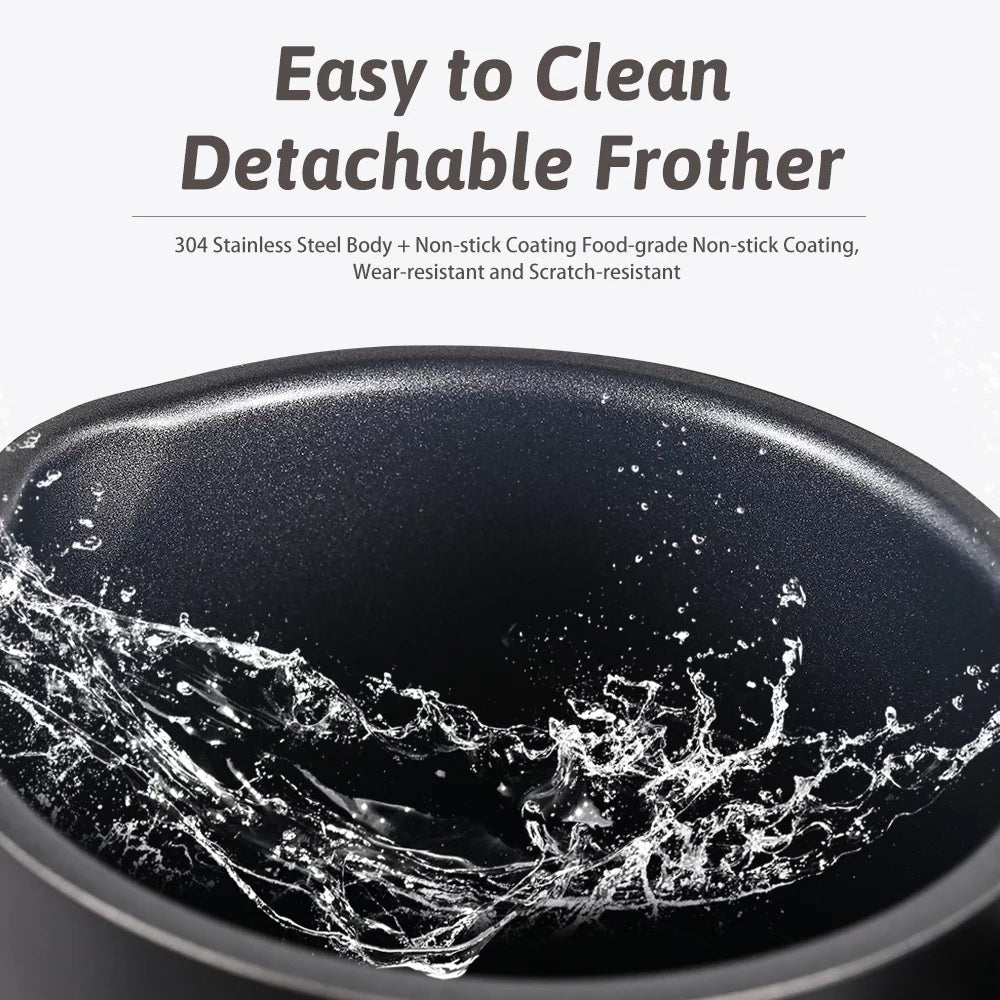 400W Stainless Steel Electric Milk Frother W1368