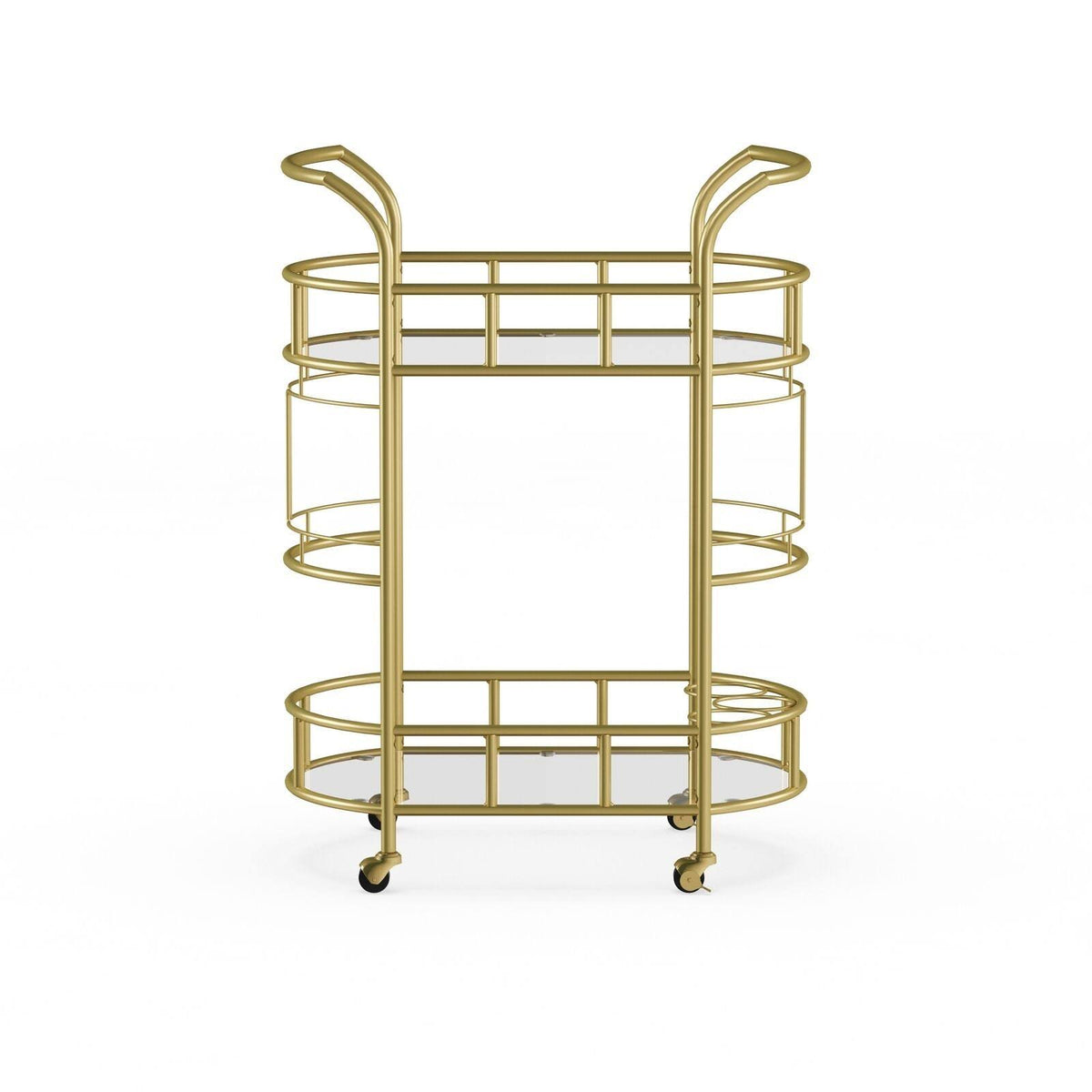 Gold 2-Tier Bar Cart G56422