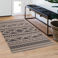 6x9 Washable Non-Slip Geometric Area Rug O731