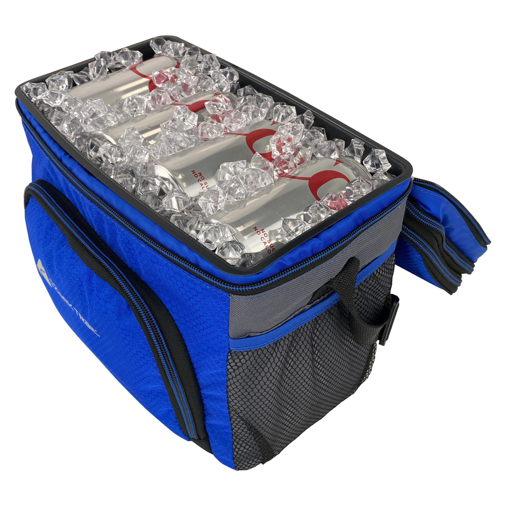 Blue 12-Can Soft-Sided Cooler K594