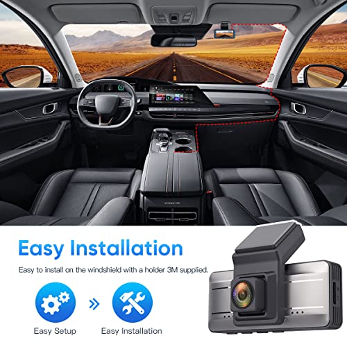 1080P Full HD Dash Car Camera with 3.4" IPS Display N25693