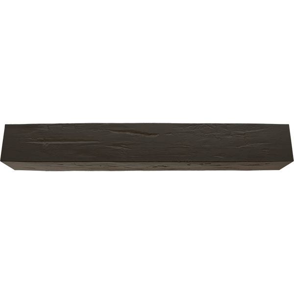 Hand Hewn Faux Wood Fireplace Mantel U35308