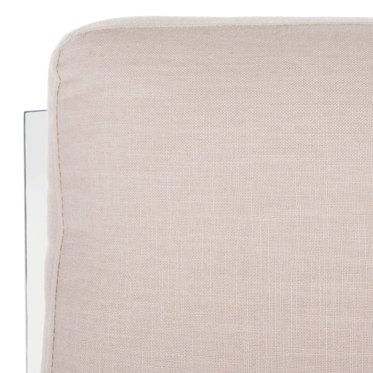 Beige Tufted Linen Accent Chair O4182