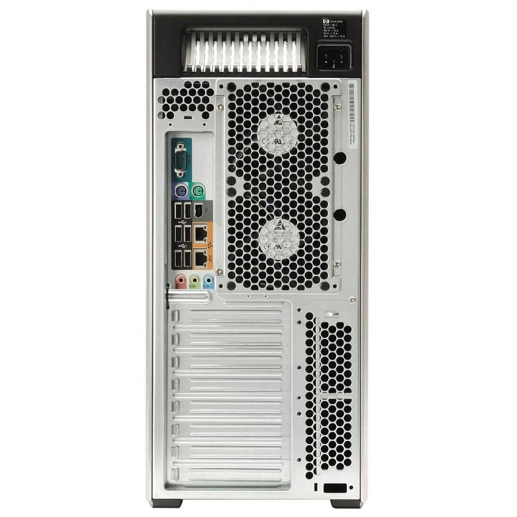HP Z800 Workstation E5620 Quad Core 2.4GHz 96GB 1TB 2TB Dual DVI A5197