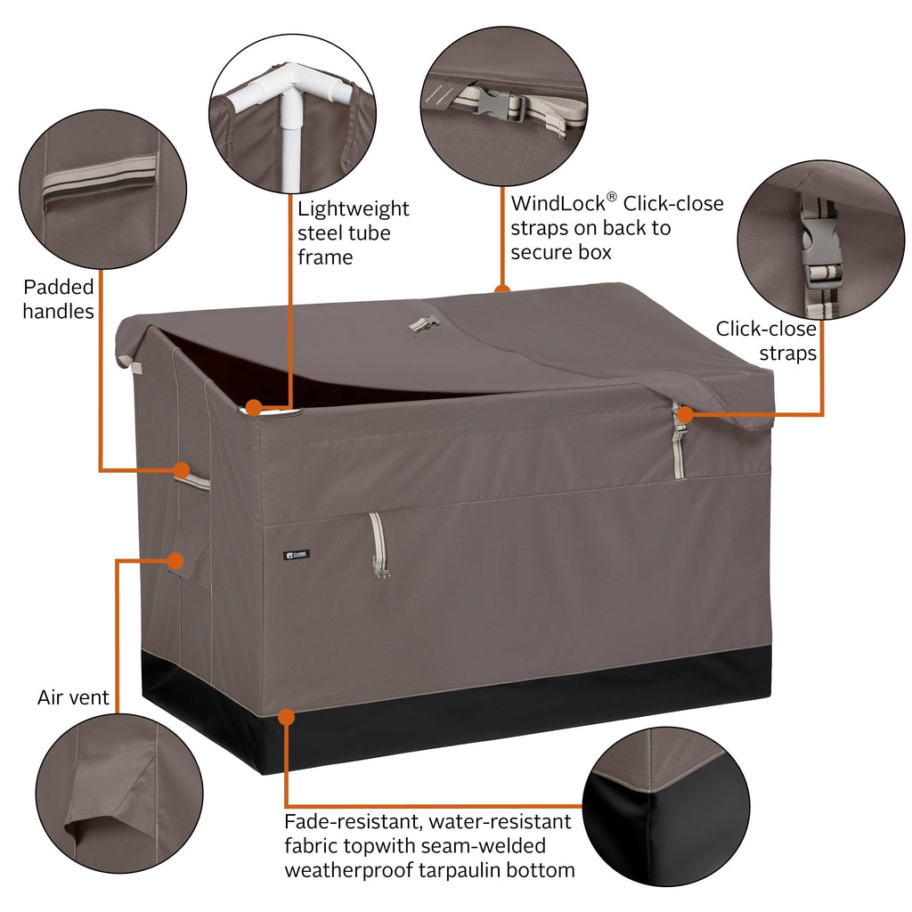 Water-Resistant 162 Gallon Deck Box G143859