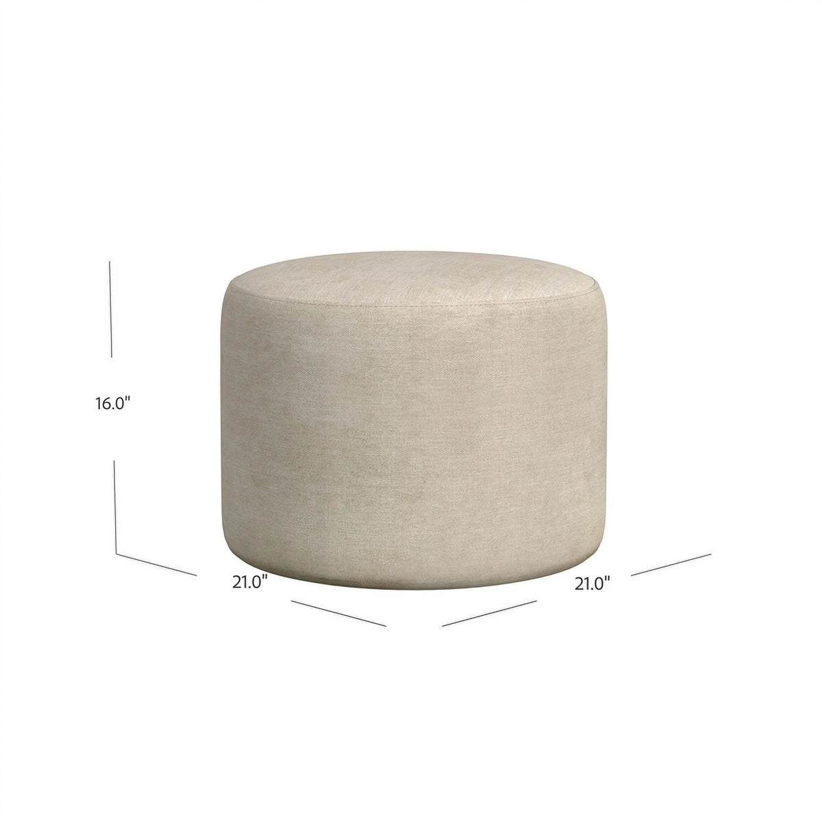 Round Nesting Cocktail Table with Glass Top Q499849
