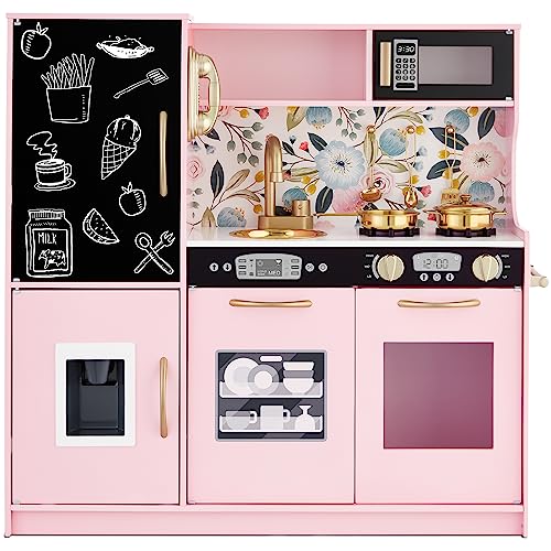 Wooden Pretend Play Kitchen Toy Set L860137